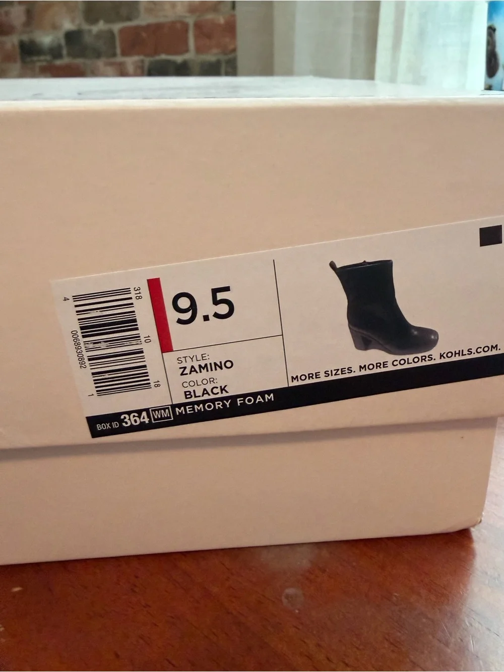 LC Lauren Conrad Black Square Toe Block Heel Ankle Boots